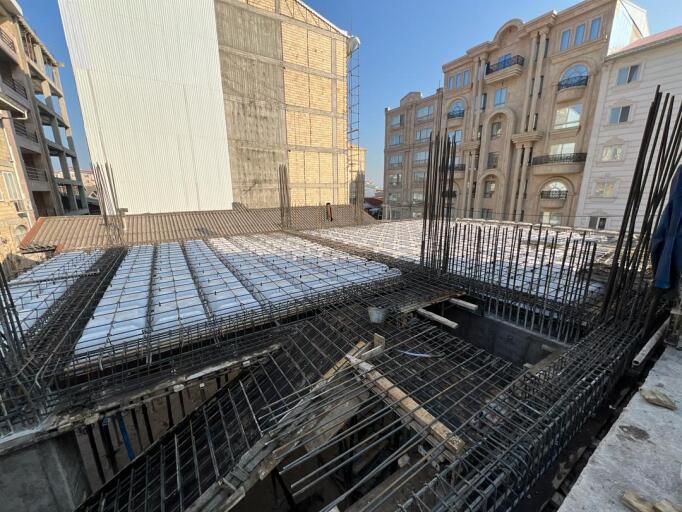فرایند آرماتور بندی سقف